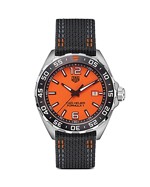 Tag Heuer Formula 1 Watch, 43mm In Orange