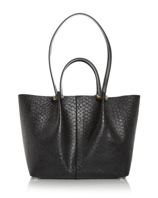 ALLSAINTS Allington Small Croc Embossed Leather Tote Bloomingdale's