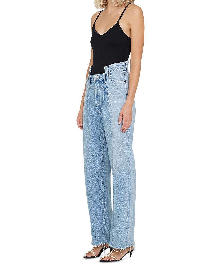 AGOLDE - Pieced Angle Jeans In Matrix