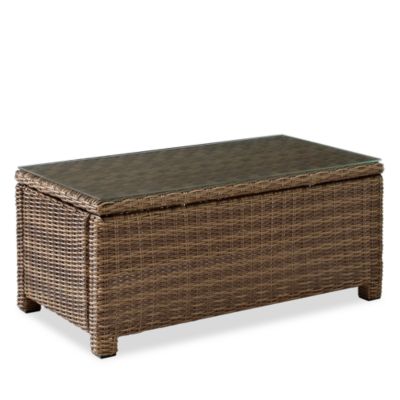 Sparrow & Wren Walton Outdoor Wicker Coffee Table