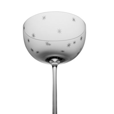 Cocktail Collection Star Cut Coupe Glass, Set of 2