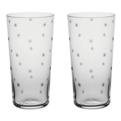 Cocktail Collection Star Cut Highball, Set of 2