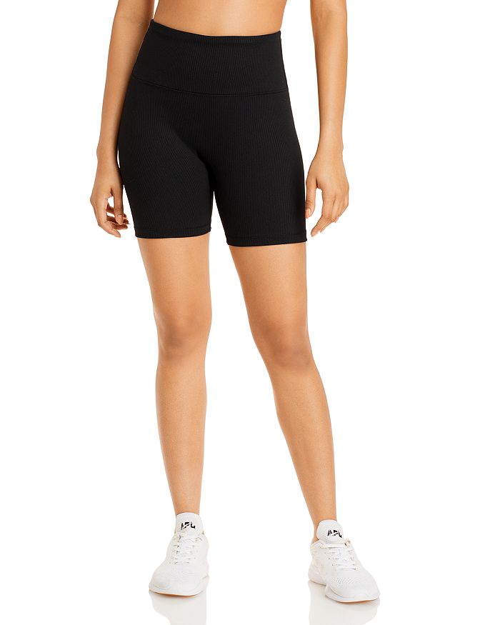 Solid & Striped High Tide Ribbed Bike Shorts | Bloomingdale's