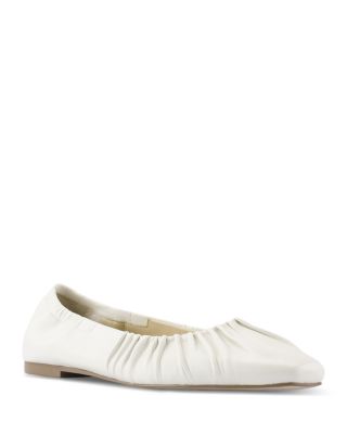 off white ballet flats