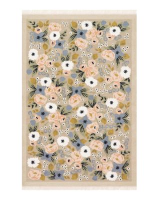 Rifle Paper Co. Colette Cte-01 Area Rug, 7'9 x 9'9
