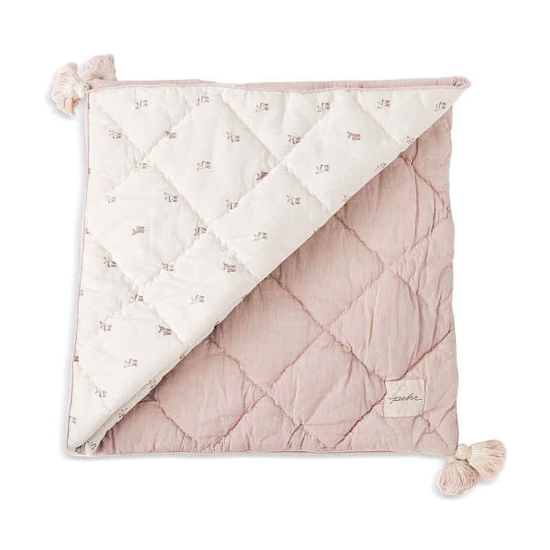 Pehr Hatchlings Cotton Nursery Blanket In Pink