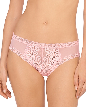Natori Feathers Hipster In Pink Icing