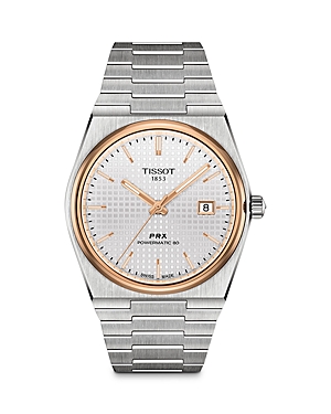 Shop Tissot Prx Watch, 40mm In Stainless Steel