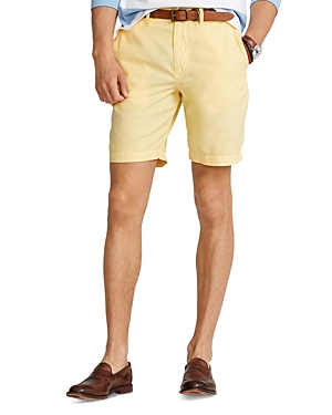 Polo Ralph Lauren 8.5-inch Classic Fit Shorts In Yellow