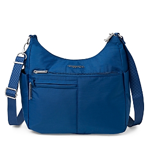 Baggallini Rfid Free Time Crossbody Bag In Pacific