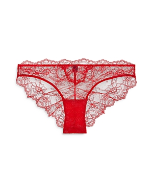 Journelle Anais Mesh Lace Bikini In Scarlet