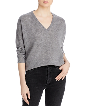C BY BLOOMINGDALE'S C BY BLOOMINGDALE'S OVERSIZED V NECK CASHMERE SWEATER - 100% EXCLUSIVE,V10224