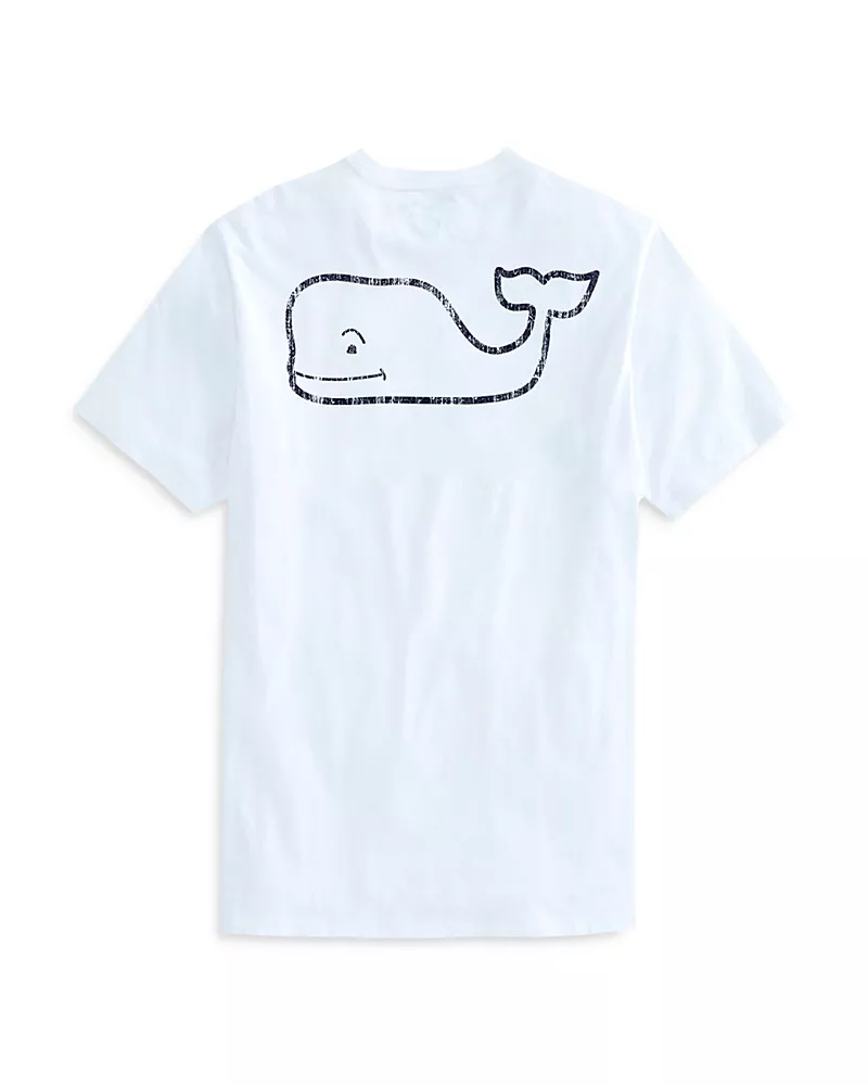 Vineyard Vines Vintage Whale Short Sleeve Pocket Tee