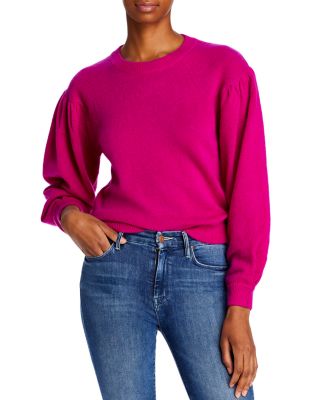 AQUA Balloon Sleeve Sweater - 100 