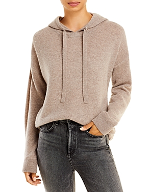 C By Bloomingdale's Pullover Cashmere Hoodie - 100% Exclusive In Sesame