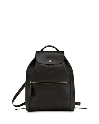 Longchamp leather shops backpack