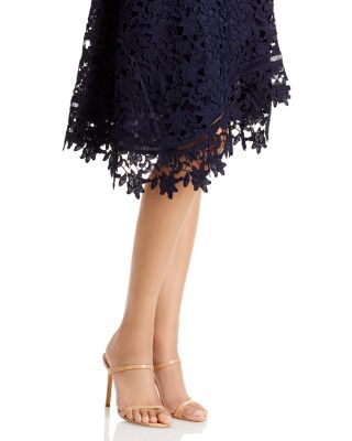 Asymmetric Lace Dress