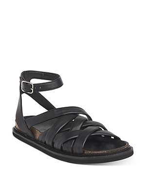 Shop Whistles Women's Kennie Strappy Footbed Sandals In Black