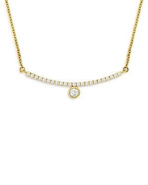 Bloomingdale's Diamond Bar Necklace in 14K Yellow Gold, 0.20 ct. t.w. - 100% Exclusive
