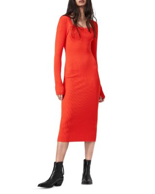 bloomingdales red dress