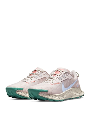 Nike Women's Pegasus Trail 2 Running Sneakers In Light Soft Pink/aluminum-magic Ember