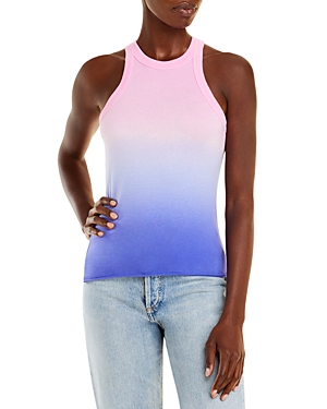 Wsly The Rivington Weekend Tank In Helio/blue Iris Ombre