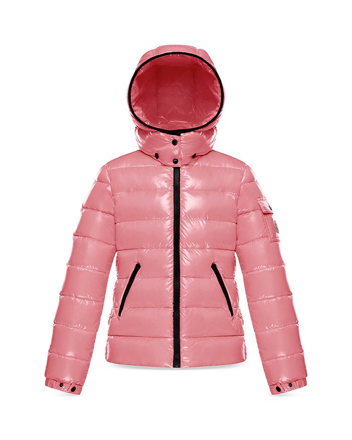 Moncler Unisex Bady Puffer Jacket - Little Kid In Open Pink