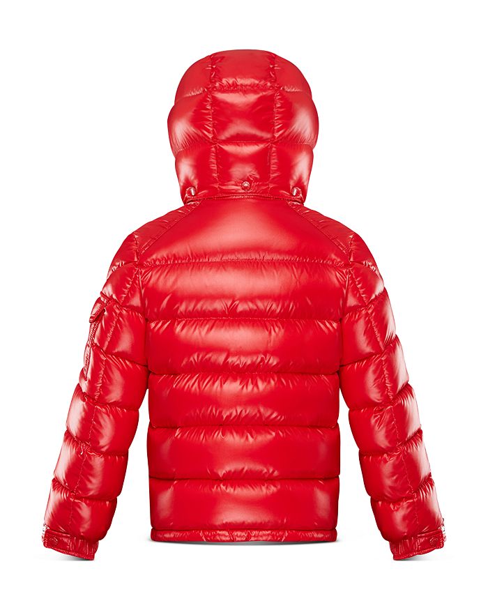 Shop Moncler Unisex New Maya Down Jacket - Little Kid In Red