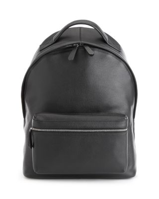 13" Laptop Pebbled Leather Backpack