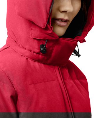 canada goose coat womens red