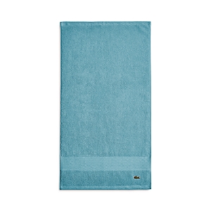 Shop Lacoste Heritage Antimicrobial Hand Towel In Celestial