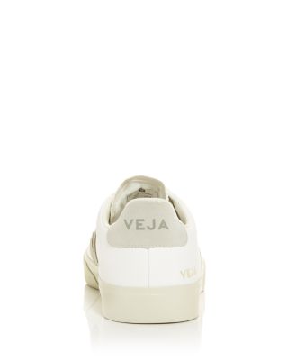 Men's Campo Low Top Leather Sneakers in Natural Suede