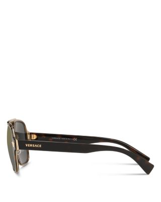 Men's Square Sunglasses, 56mm