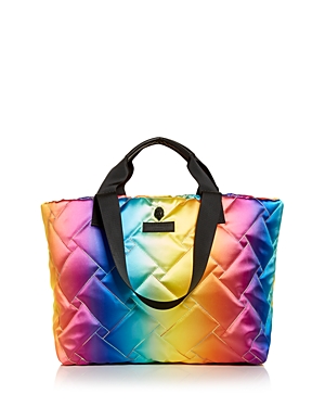 Kurt Geiger London Ombre Rainbow Recycled Tote