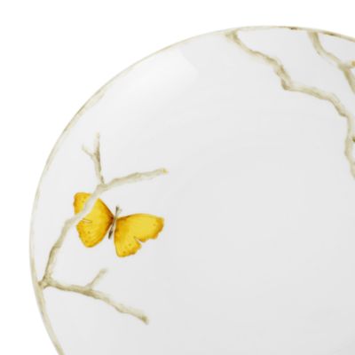 Butterfly Ginkgo Gold Pasta Bowl
