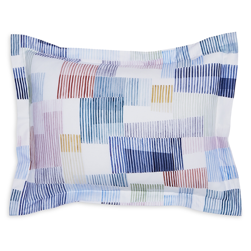 Schlossberg Till Bleu Flanged Cotton Sham, King