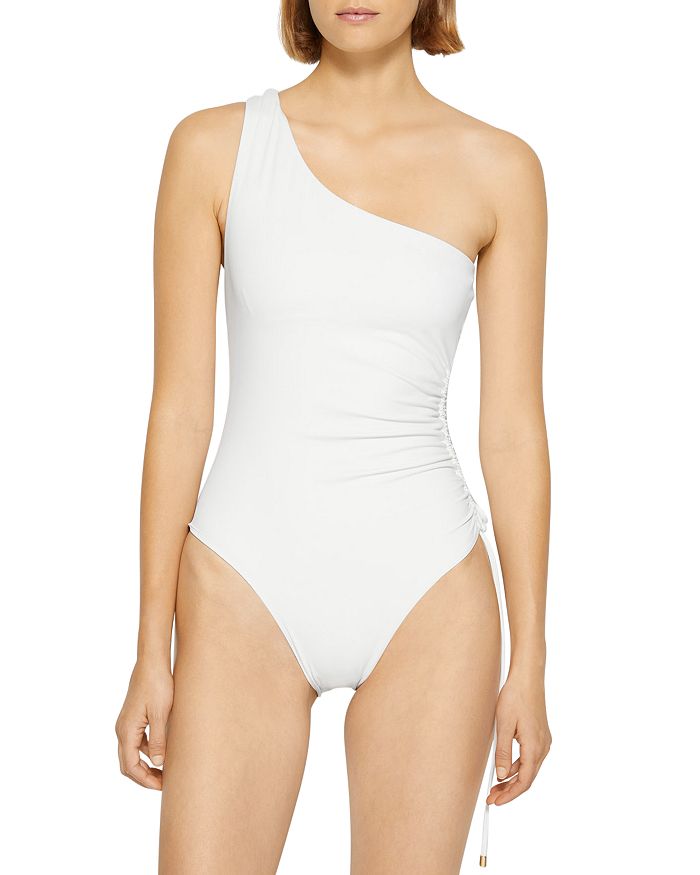 Jonathan Simkhai Addyson One Shoulder One Piece Swimsuit Bloomingdale S