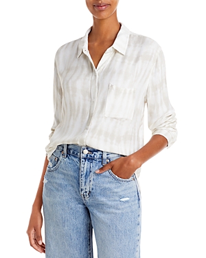 Rails Hunter Plaid Button-up Shirt In Ivory Cream