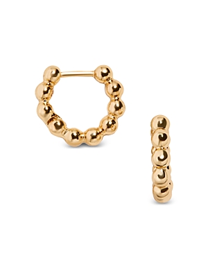 Shop Baublebar Huggie Hoop Earrings In Gold