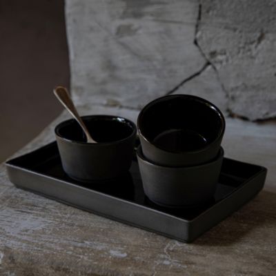 Lagoa Eco Gris Ramekin/Butter Dish