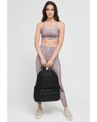 Large Motivator Quilted Nylon Backpack 