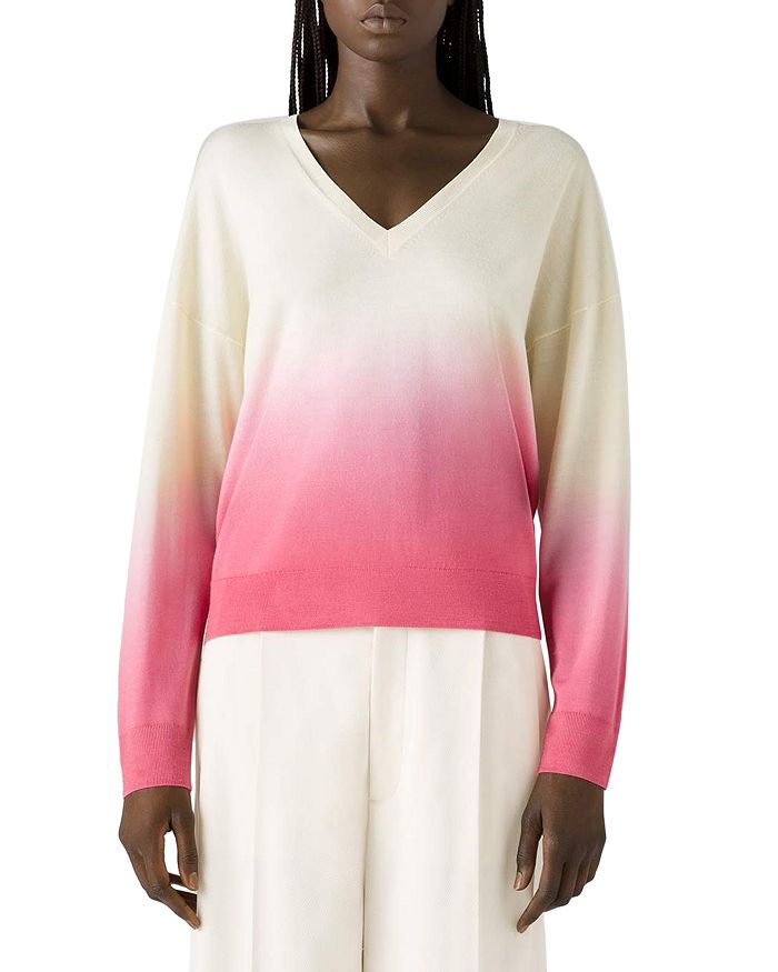 St. John Dip Dye Sweater Bloomingdale s