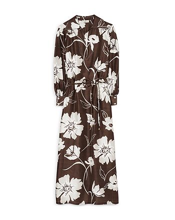 Tory Burch Printed Silk Tunic Dress | Bloomingdale's