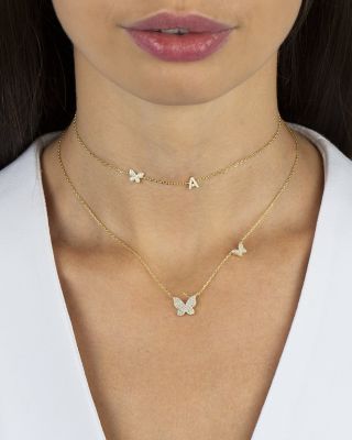 adinas butterfly necklace