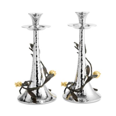 Michael Aram - Pomegranate Candleholders, Set of 2