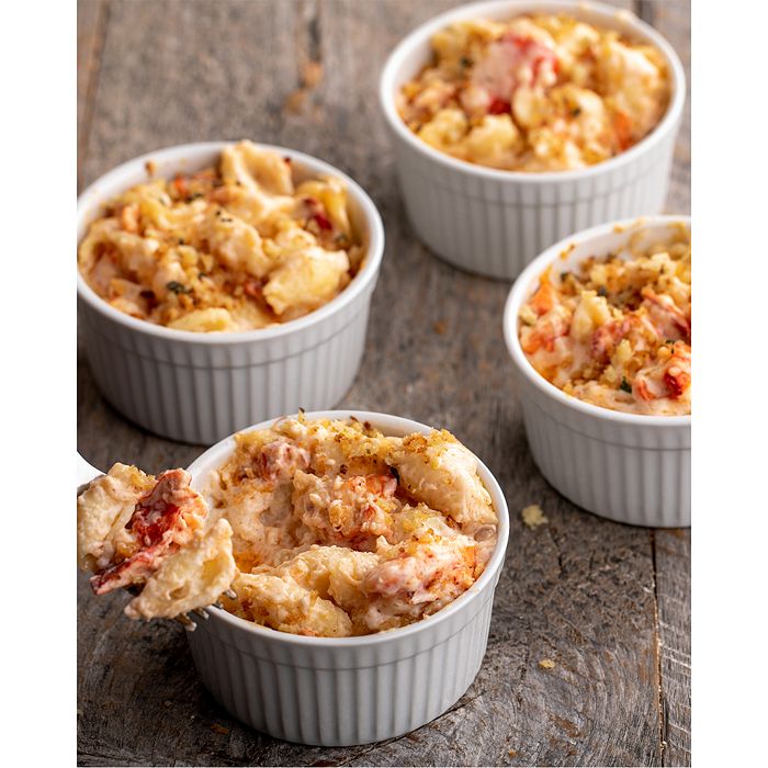 HANCOCK GOURMET LOBSTER COMPANY Lobster Mac & Cheese Ramekins, Set of 4
