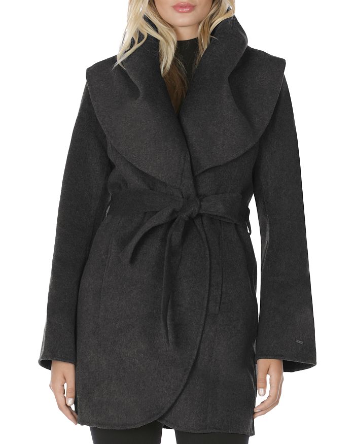 Discreet ongezond Oxideren T Tahari Marla Belted Wrap Coat | Bloomingdale's