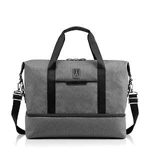 Travel Pro Drop-bottom Weekender Bag In Whistler Gray