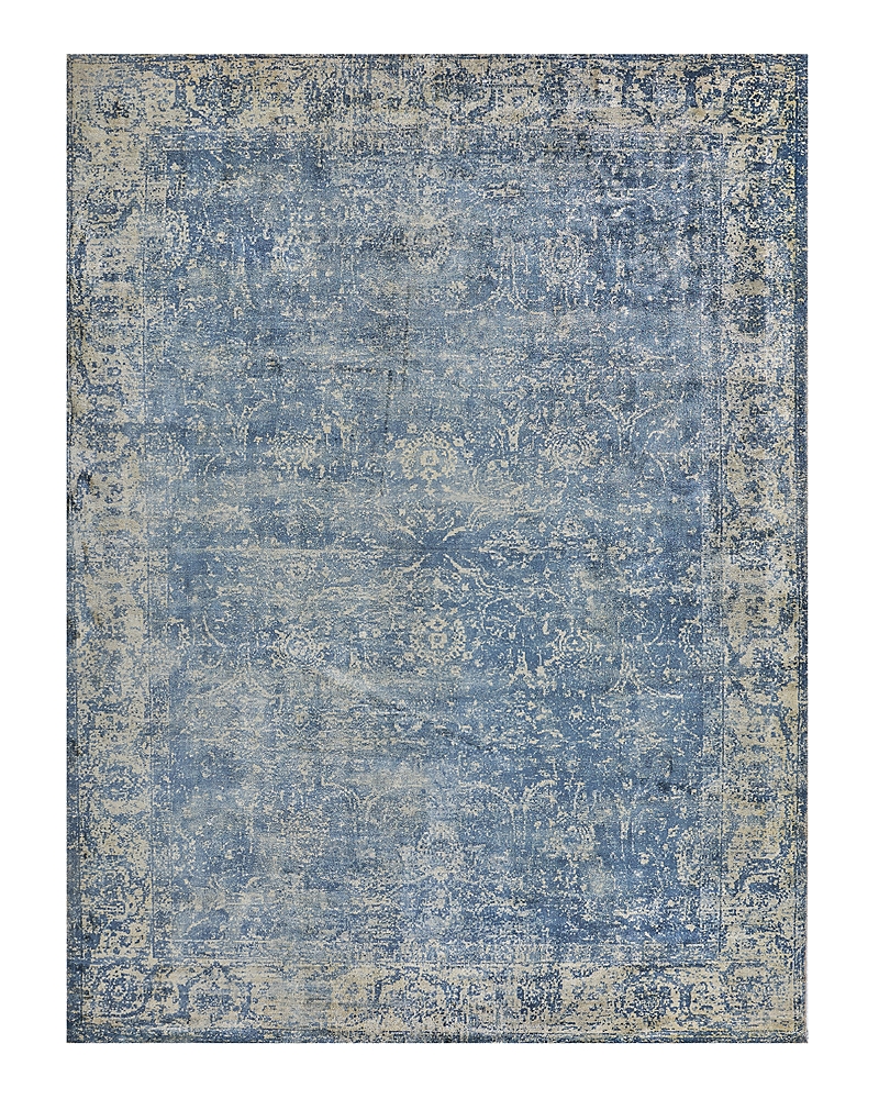Exquisite Rugs Cassina Er2545 Area Rug, 8' X 10' In Denim