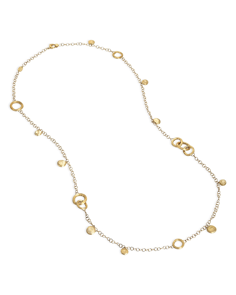 Marco Bicego 18k Yellow Gold Jaipur Long Charm Statement Necklace, 29.5 In Gold